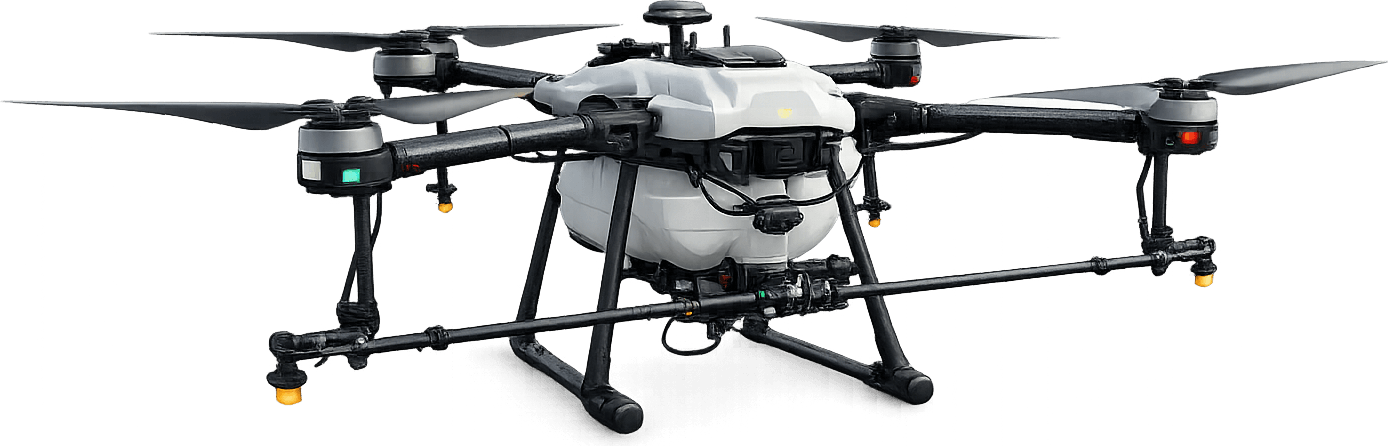 Orbitronics high-capacity agriculture spraying drone