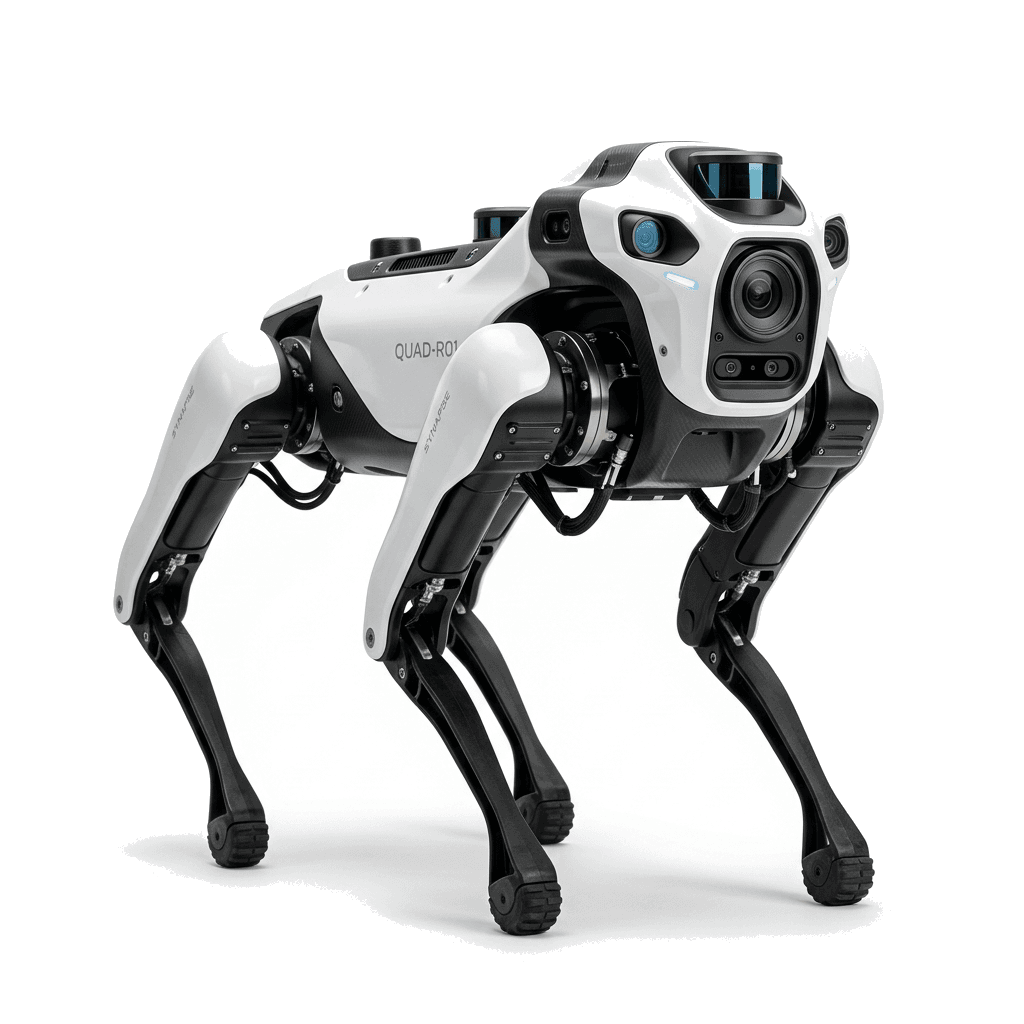 Orbitronics Unitree Go2 AI quadruped robot dog