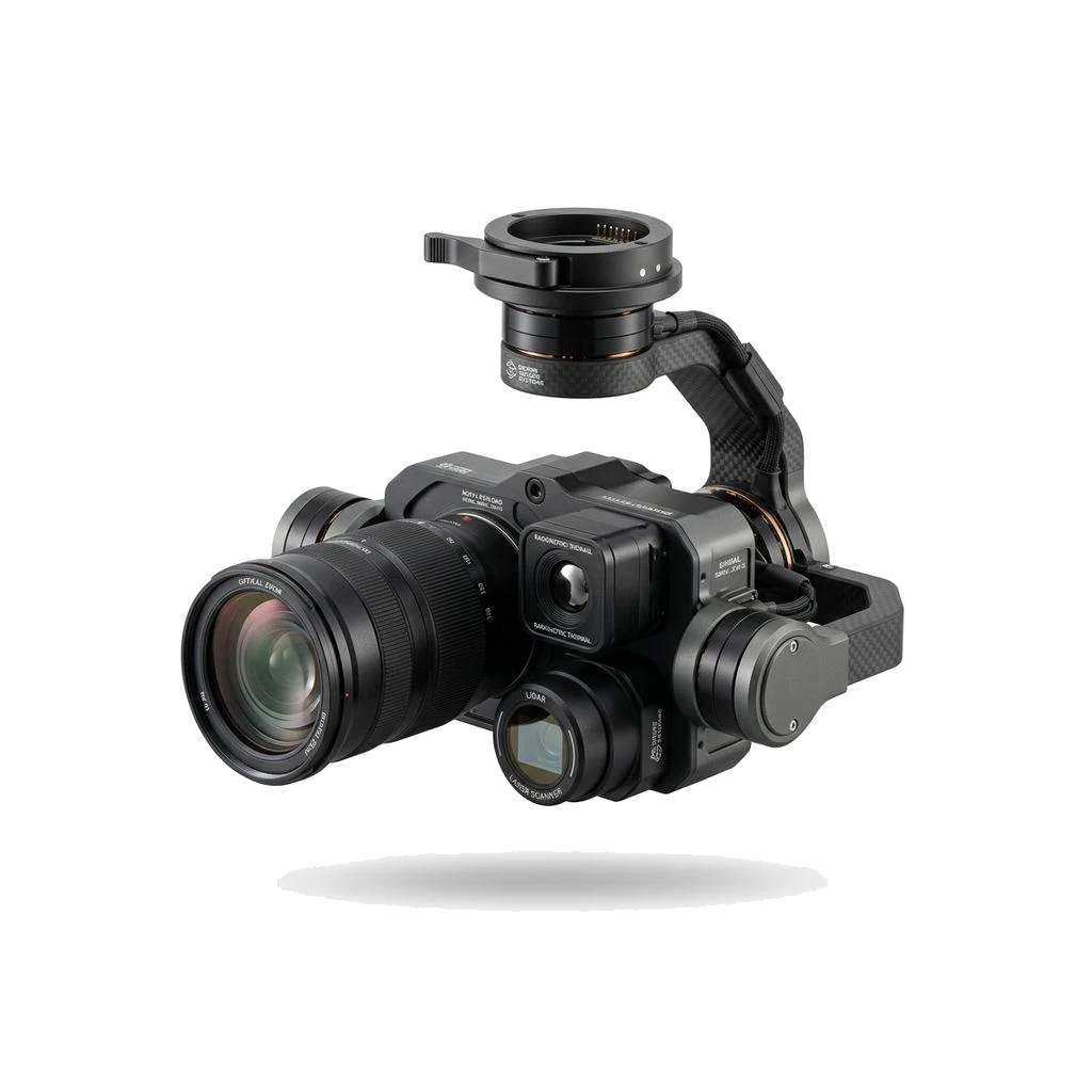 Matrice 350 RTK gimbal and payload detail
