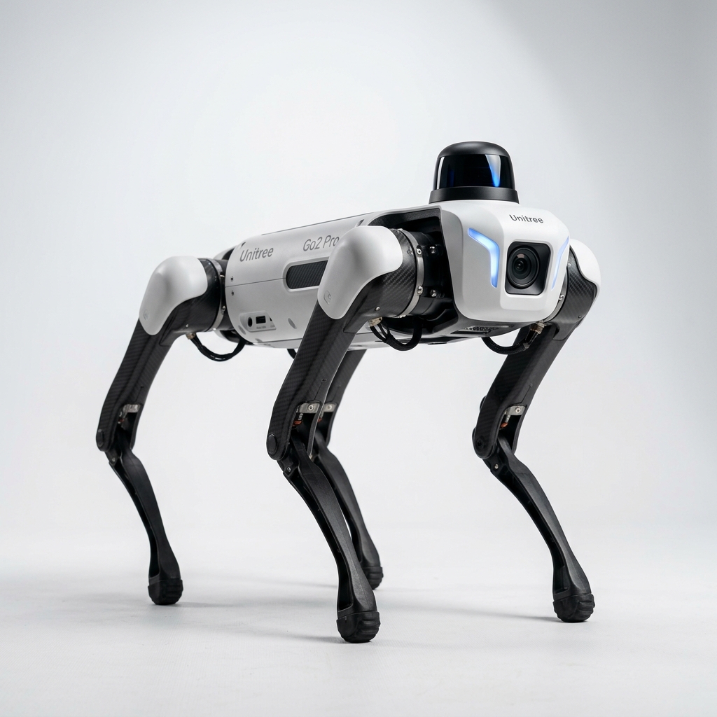 Unitree Go2 Pro Enterprise AI Quadruped Robot commercial platform
